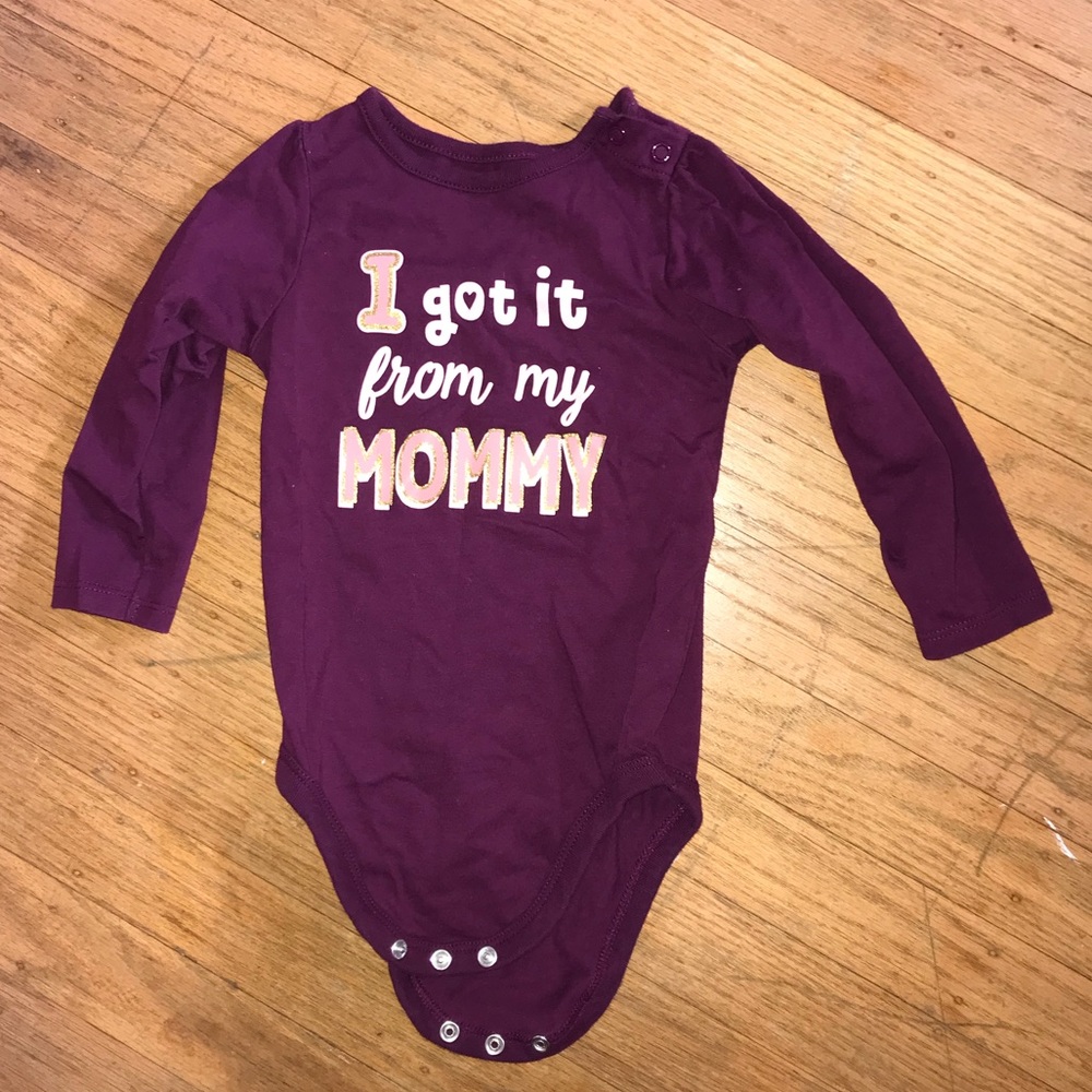 5/$15🌷 Got It From Mommy Long Sleeve Onesie